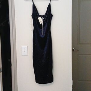 Blue sparkle dress
